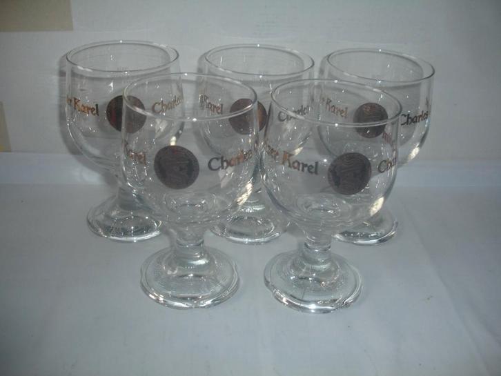 Bierglas van Keizer Karel - Charles Quint, 33cl, Collections, Marques de bière, Comme neuf, Verre ou Verres, Autres marques, Enlèvement ou Envoi