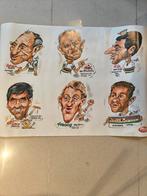 Wielrennen - poster Nesten, Verzamelen, Ophalen of Verzenden