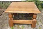 Eiken salontafel, Ophalen, Gebruikt, 50 tot 100 cm, Eikenhout
