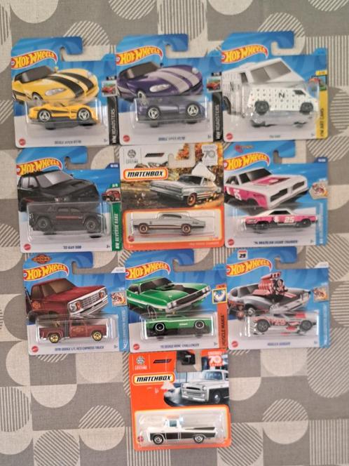 dodge hot wheels matchbox, Hobby en Vrije tijd, Modelauto's | Overige schalen, Nieuw, Auto, Ophalen of Verzenden