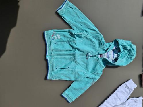 groene cardigan, gillet, pull, trui, hoody met rits Sergent, Kinderen en Baby's, Babykleding | Maat 74, Zo goed als nieuw, Ophalen of Verzenden