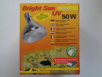 Lucky Reptile Bright Sun UV Desert 50W NIEUW, Enlèvement ou Envoi, Neuf