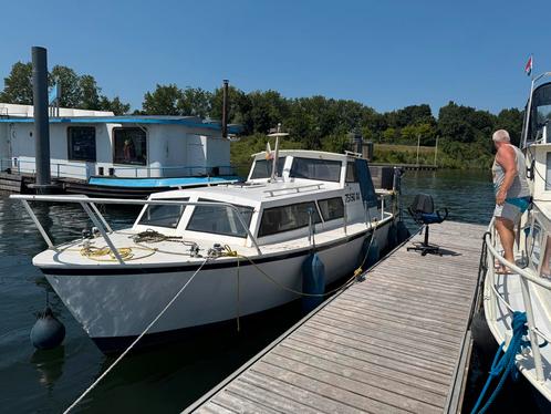 Leuke stalen motorboot ca8,5m lang 2,8m breed, Watersport en Boten, Motorboten en Motorjachten, Gebruikt, Staal, 6 tot 9 meter