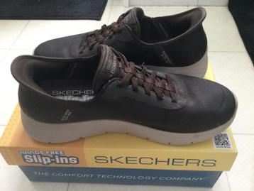 SKECHERS -slip-ins Gowalk - zwart of bruin/ noir ou brun 45 beschikbaar voor biedingen
