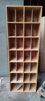 Bibliothèque meuble à chaussures en bois avec compartiments, Utilisé, Enlèvement ou Envoi