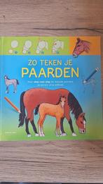 Zo teken je paarden, Ophalen, Zo goed als nieuw, Jennifer Lipsey, Paarden of Pony's