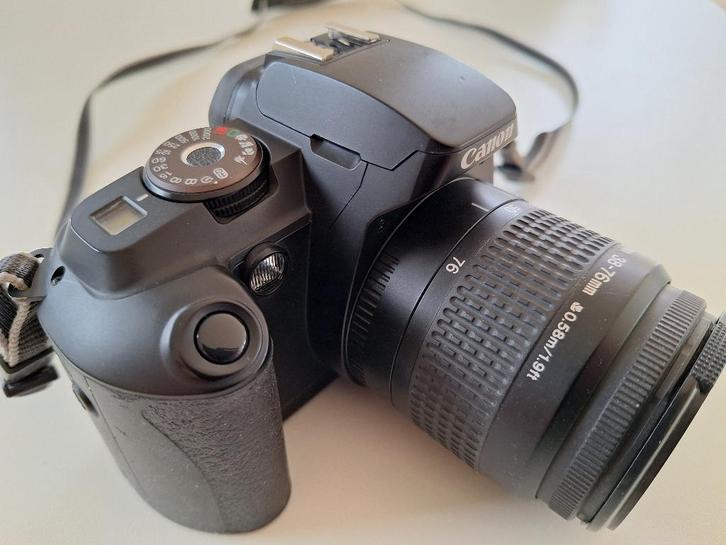 Canon EOS 5000-camera, Audio, Tv en Foto, Fotocamera's Analoog, Gebruikt, Spiegelreflex, Canon, Ophalen