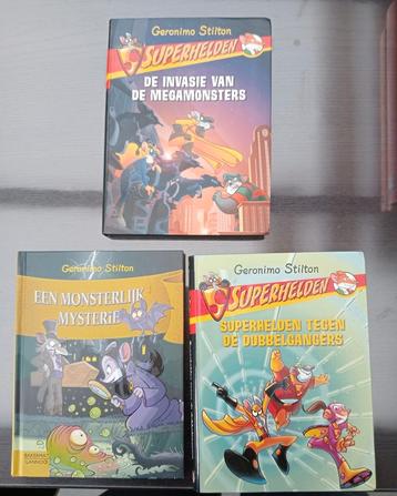 3 boeken Geronimo Stilton  beschikbaar voor biedingen