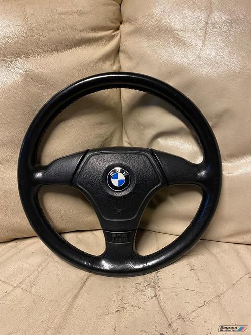 Bmw E36 zwart lederen sport stuur coupe cabrio sedan 3-serie, Auto-onderdelen, Besturing, BMW, Gebruikt, Ophalen of Verzenden