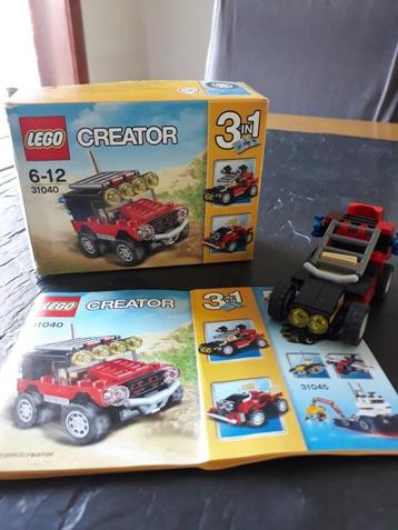 Lego creator 31040  woestijnracers beschikbaar voor biedingen