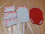 Body's - mouwloos - maat 74-80, Kinderen en Baby's, Babykleding | Maat 74, Ophalen, Nacht- of Onderkleding, Gebruikt, Meisje