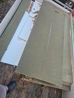 Houten platen 90 procent niet beschadigd een kant wit, Doe-het-zelf en Bouw, Ophalen