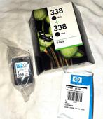 4 inktcartridge HP 338 BLACK inktcartridge lot, nieuw, Nieuw, Ophalen of Verzenden
