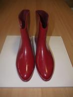 PVC rubber regenlaarzen Melissa rood Maat 42 (41) rain boots, Ophalen of Verzenden, Rood, Regenlaarzen, Zo goed als nieuw