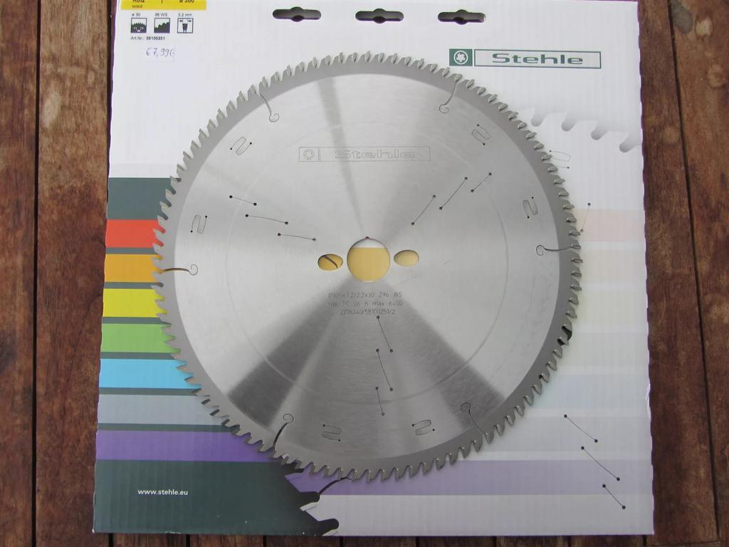 Widea zaagblad Stehle 96T 300 x 30mm, Doe-het-zelf en Bouw, Gereedschap | Zaagmachines, Nieuw, Ophalen of Verzenden