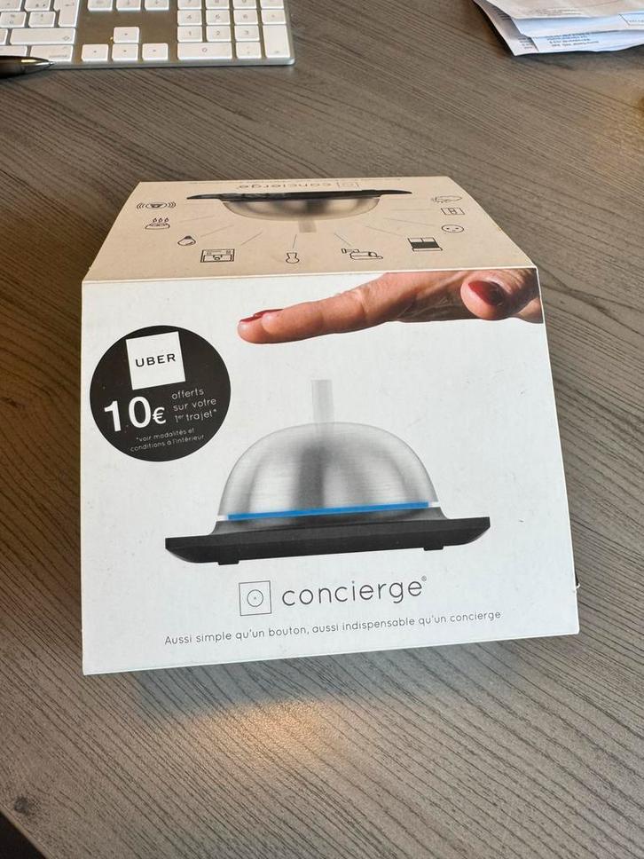 Concierge slimme bel – design knop voor thuis of kantoor, Huis en Inrichting, Woonaccessoires | Overige, Nieuw, Ophalen