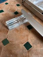 Lot de 10 repose-couteaux cristal vintage Lorraine Lemberg, Ophalen of Verzenden, Gebruikt, Overige materialen