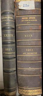 Recuille special boek verzameling akten, Ophalen
