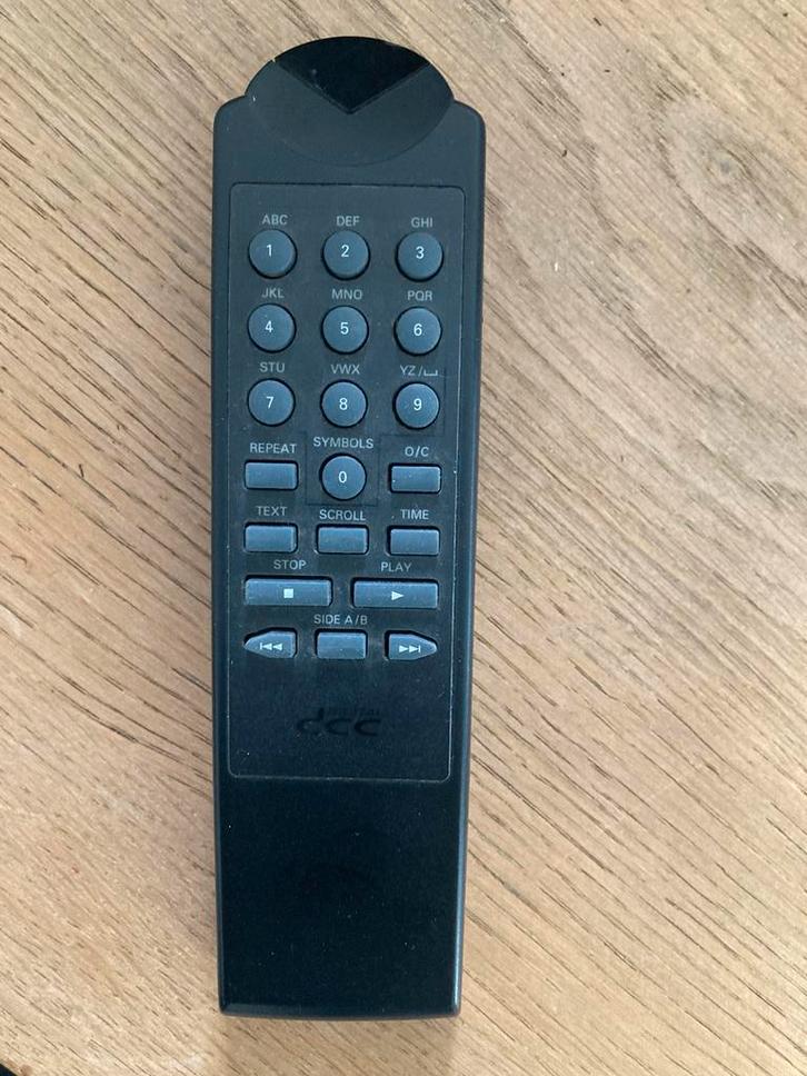 Philips DCC afstandsbediening(zgan), Audio, Tv en Foto, Afstandsbedieningen, Zo goed als nieuw, Ophalen of Verzenden