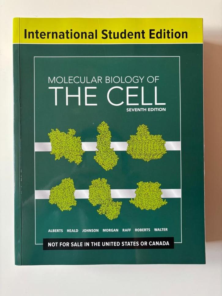 Molecular Biology of the Cell (Biomedische 1ste bachelor), Boeken, Studieboeken en Cursussen, Zo goed als nieuw, Hoger Onderwijs