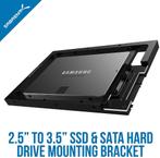 Frame 2,5" SSD & SATA harde schijf naar desktop 3,5", Nieuw, Overige modellen, Ophalen of Verzenden, HDD en SSD
