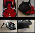 Maxi Cosi Cabriofix rood met zonnekap, hoes & Isofix Easyfix, Ophalen, Zo goed als nieuw, Isofix, 0 t/m 13 kg