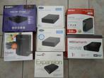 Disques durs externes + media player, Comme neuf, Enlèvement, HDD, USB