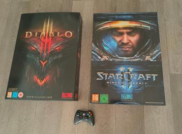 Starcraft2 en Diablo 3 promo boxen beschikbaar voor biedingen