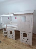 Lit cabane, Ophalen, Hoogslaper of Stapelbed, 180 cm of meer, 100 cm of meer