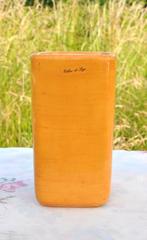 vase carré jaune celine de lys, Huis en Inrichting, Woonaccessoires | Vazen, Ophalen of Verzenden, Gebruikt, Geel