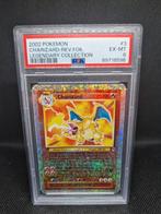 Charizard Rev. Foil Legendary Collection PSA 6, Ophalen of Verzenden, Zo goed als nieuw, Foil
