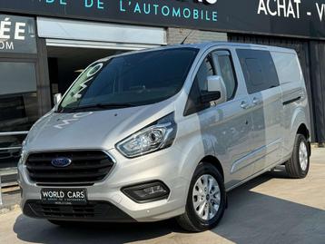 Ford Transit Custom 2.0 TDCI LONG CHASSIS 5 PL Bte AUTO TVAC disponible aux enchères