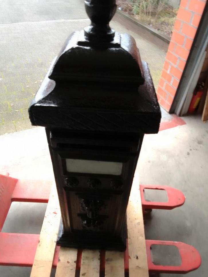 Boîte aux lettres en béton noir à Herselt 2230 115 euros, Jardin & Terrasse, Boîtes aux lettres, Béton, Enlèvement