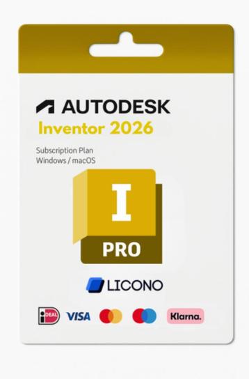 Autodesk Inventor - Officiële Licentiesleutel beschikbaar voor biedingen