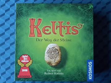 Nieuw spel Keltis, 2-4 spelers, R. Knizia, + 1 gratis promo, Hobby en Vrije tijd, Ophalen of Verzenden, Nieuw, Kosmos