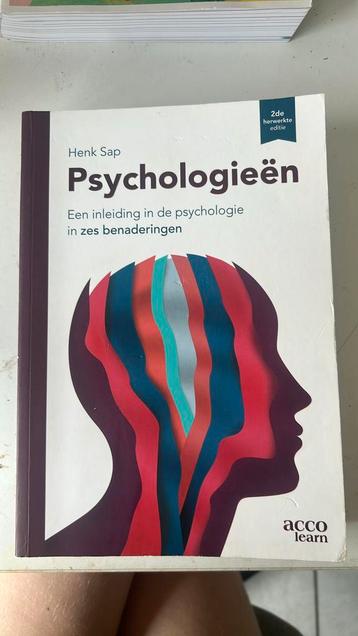 Boek toegepaste psychologie, psychologie beschikbaar voor biedingen