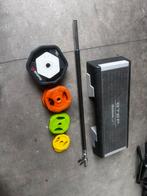 Reebok Body Pump Set + 2x10 Gewichten , Reebok Step, Sport en Fitness, Ophalen, Gebruikt, Stepbank