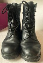 Leger Bottines 40 Zwart Leder, Ophalen of Verzenden, Landmacht, Kleding of Schoenen