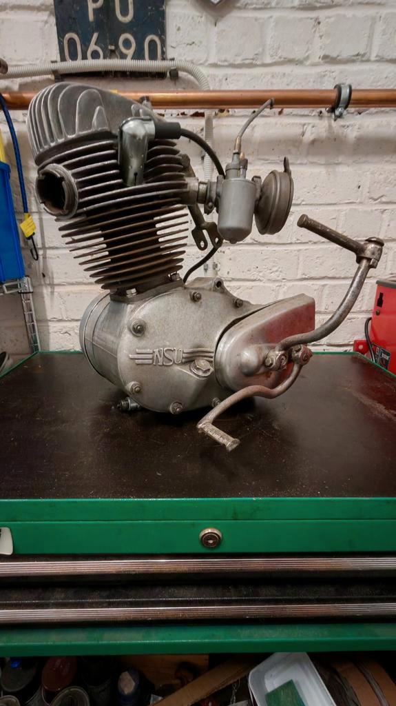 Nsu fox 100cc 4 takt motor, Motoren, Onderdelen | Oldtimers, Ophalen of Verzenden