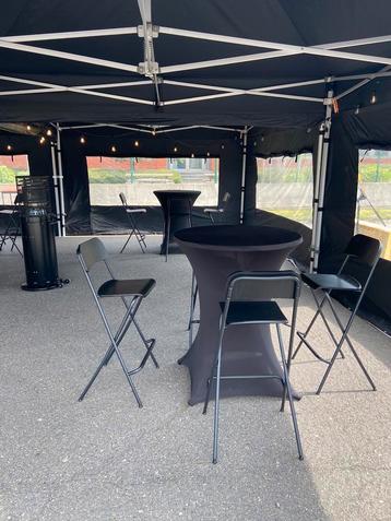 Tafels, stoelen, verwarming nodig? beschikbaar voor biedingen