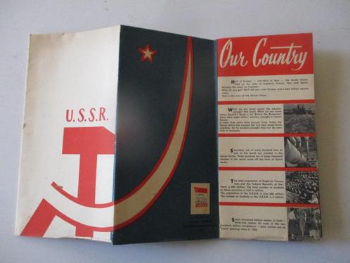 Expo 1958 URSS, Verzamelen, Overige Verzamelen, Zo goed als nieuw, Ophalen of Verzenden