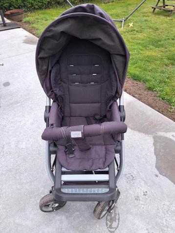 Teutonia kinderwagen met draagmand en zitbuggy, Kinderen en Baby's, Kinderwagens en Combinaties, Ophalen, Gebruikt, Kinderwagen