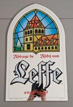 Spiegel Leffe Abdij 66cmx40cm, Verzamelen, Ophalen of Verzenden, Gebruikt, Reclamebord, Plaat of Schild, Leffe