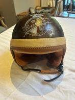 Borsalino vintage helm leder / casque, Motoren, Ophalen