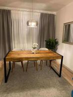 Tafel, Huis en Inrichting, Ophalen, 75 cm of meer, Teakhout, Zo goed als nieuw