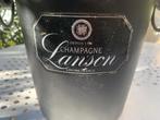 Seau à champagne Lanson noir ancien vintage h 20,8cm, Antiquités & Art, Curiosités & Brocante, Envoi