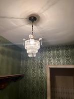Kristallen kroonluchter, Huis en Inrichting, Lampen | Kroonluchters, Ophalen, Gebruikt