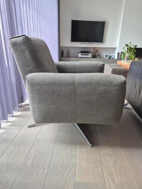 Design luxe eenzit Rolf Benz 50 SE50, Huis en Inrichting, Fauteuils, Zo goed als nieuw, Stof, 75 tot 100 cm, 75 tot 100 cm, Ophalen