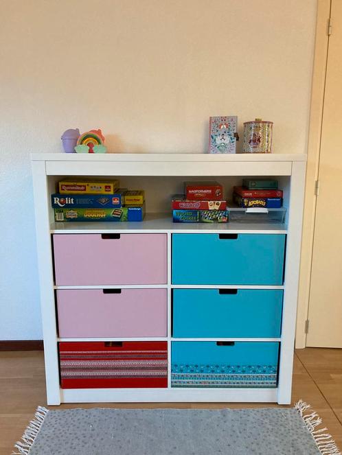 BOPITA MIX and MATCH COMMODE ladekast schuiven opbergmeubel, Kinderen en Baby's, Kinderkamer | Commodes en Kasten, Gebruikt, Commode