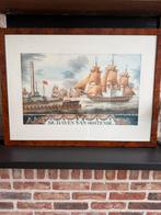 Kader de haven van Oostende, Antiek en Kunst, Kunst | Tekeningen en Fotografie, Ophalen